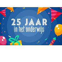 25 jaar in het onderwijs